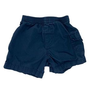 4/$12 💥♻ Little Wonders Navy Cotton Shorts with Pockets | Size 0-3m | 409